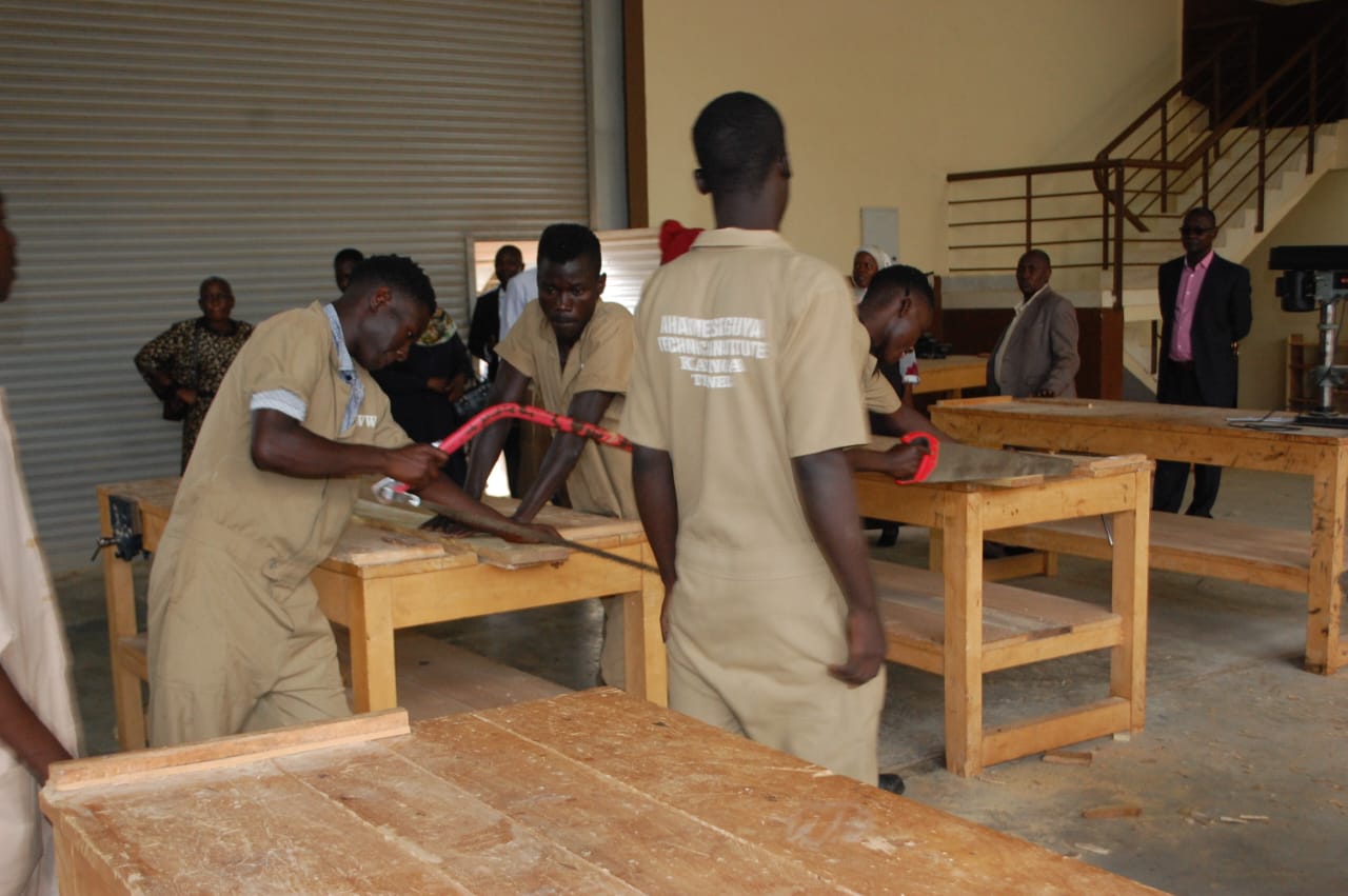 ASMTI students during practical training